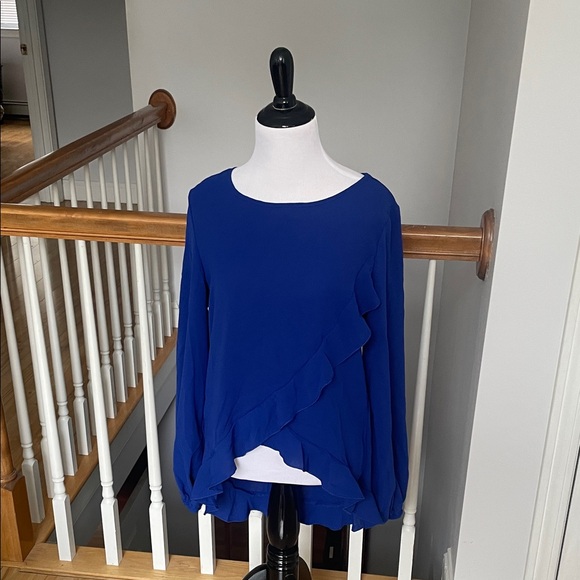 SHEIN Tops - SHEIN Royal Blue Long Sleeve Top